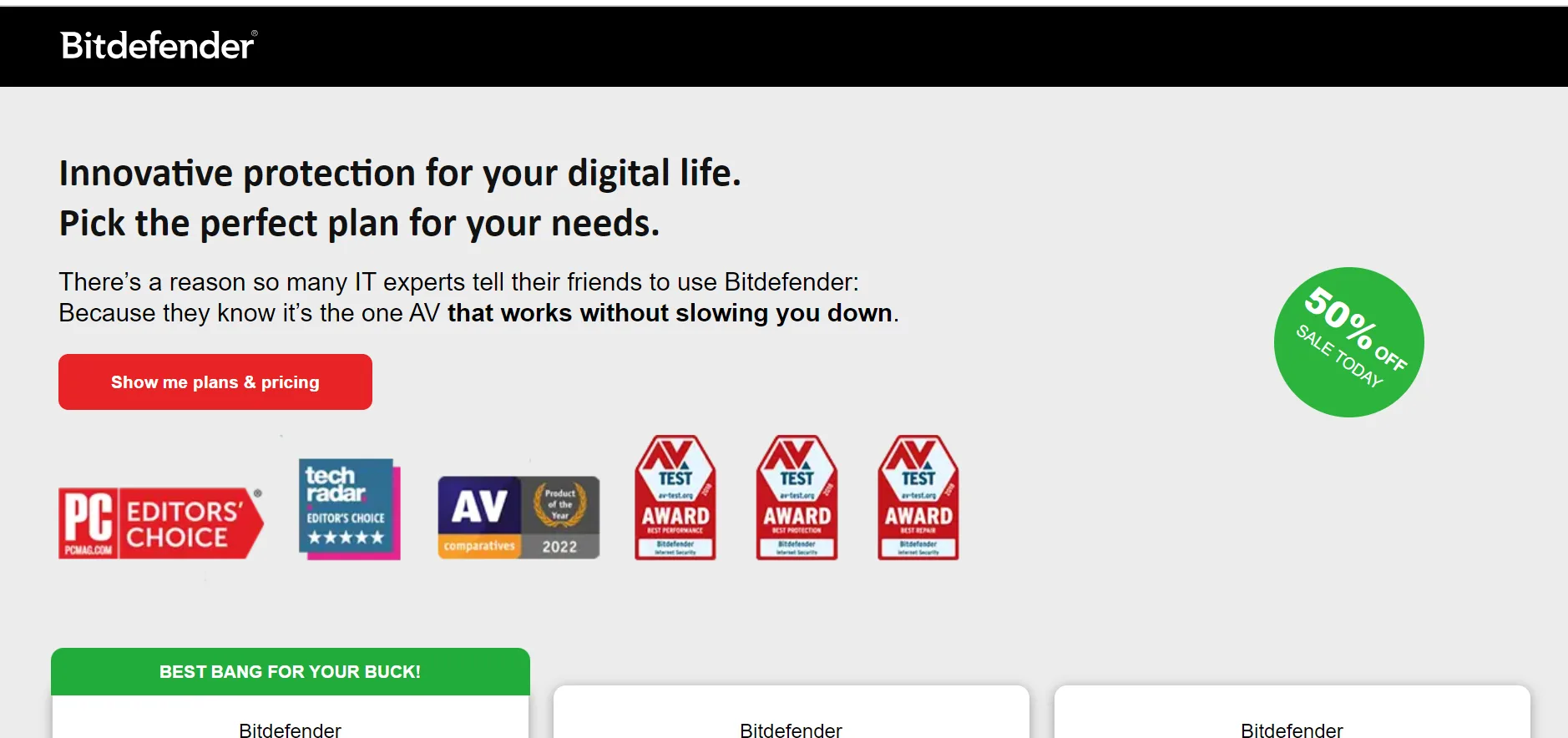 Bitdefender antivirus protection for SMBs