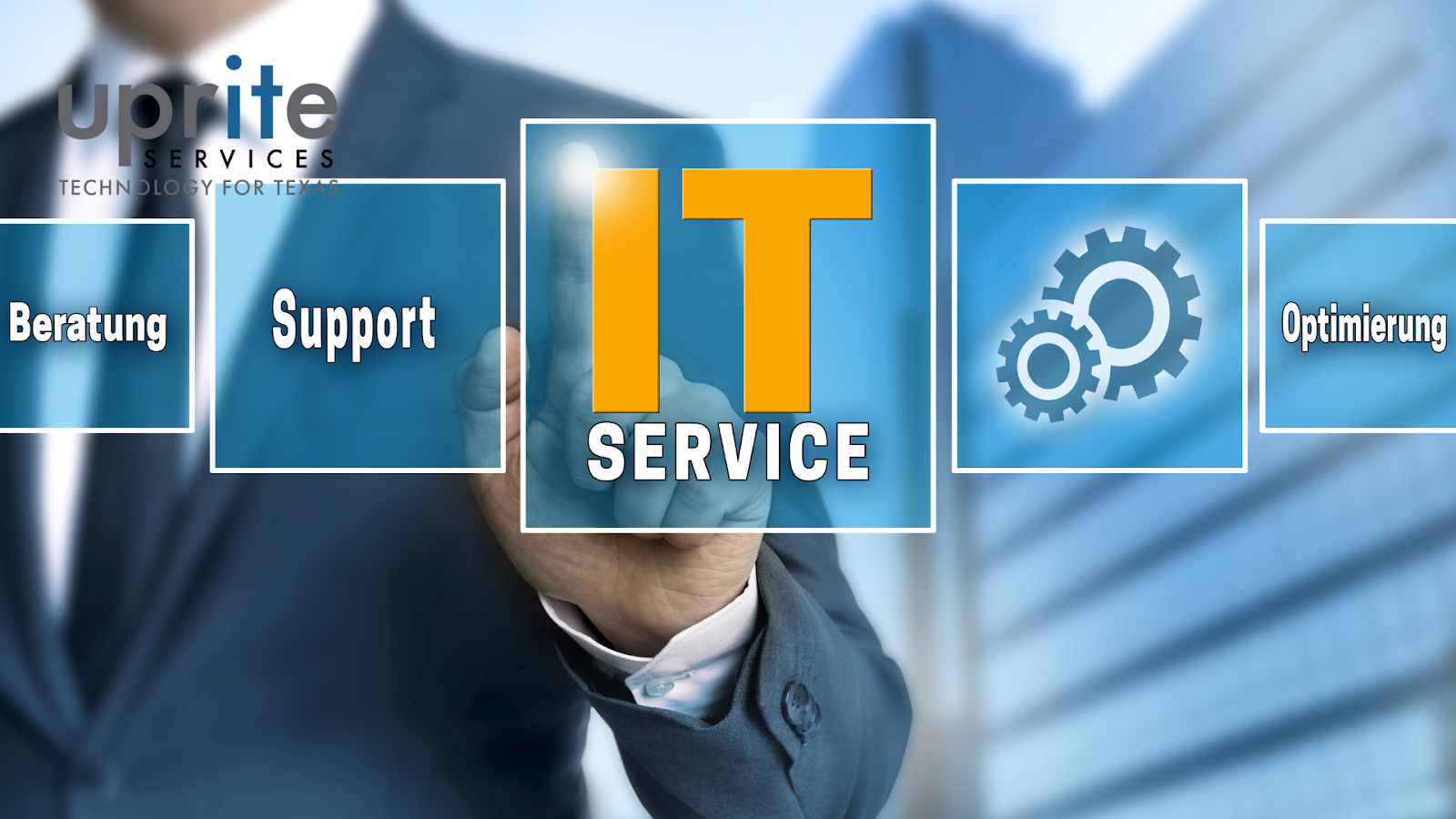 Houston IT support team monitoring business network systems in real time.