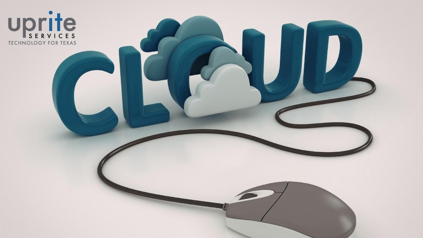 Team using cloud solutions for business productivity in office
