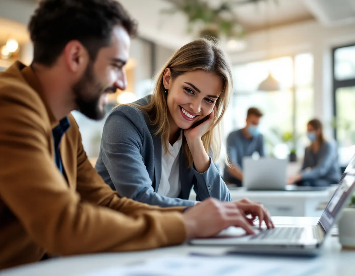 IT technician collaborating on-site with dental staff during a healthcare IT upgrade