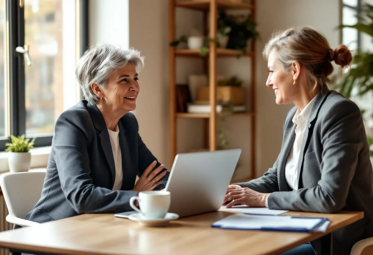 Technology advisor discussing an IT plan with a San Antonio business owner