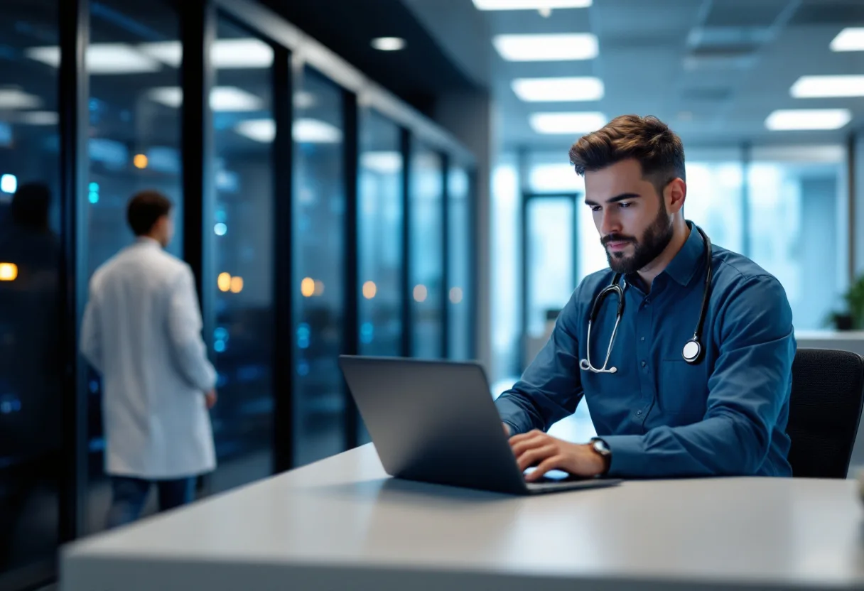 HIPAA-compliant patient data protection in a San Antonio medical clinic by Uprite Services