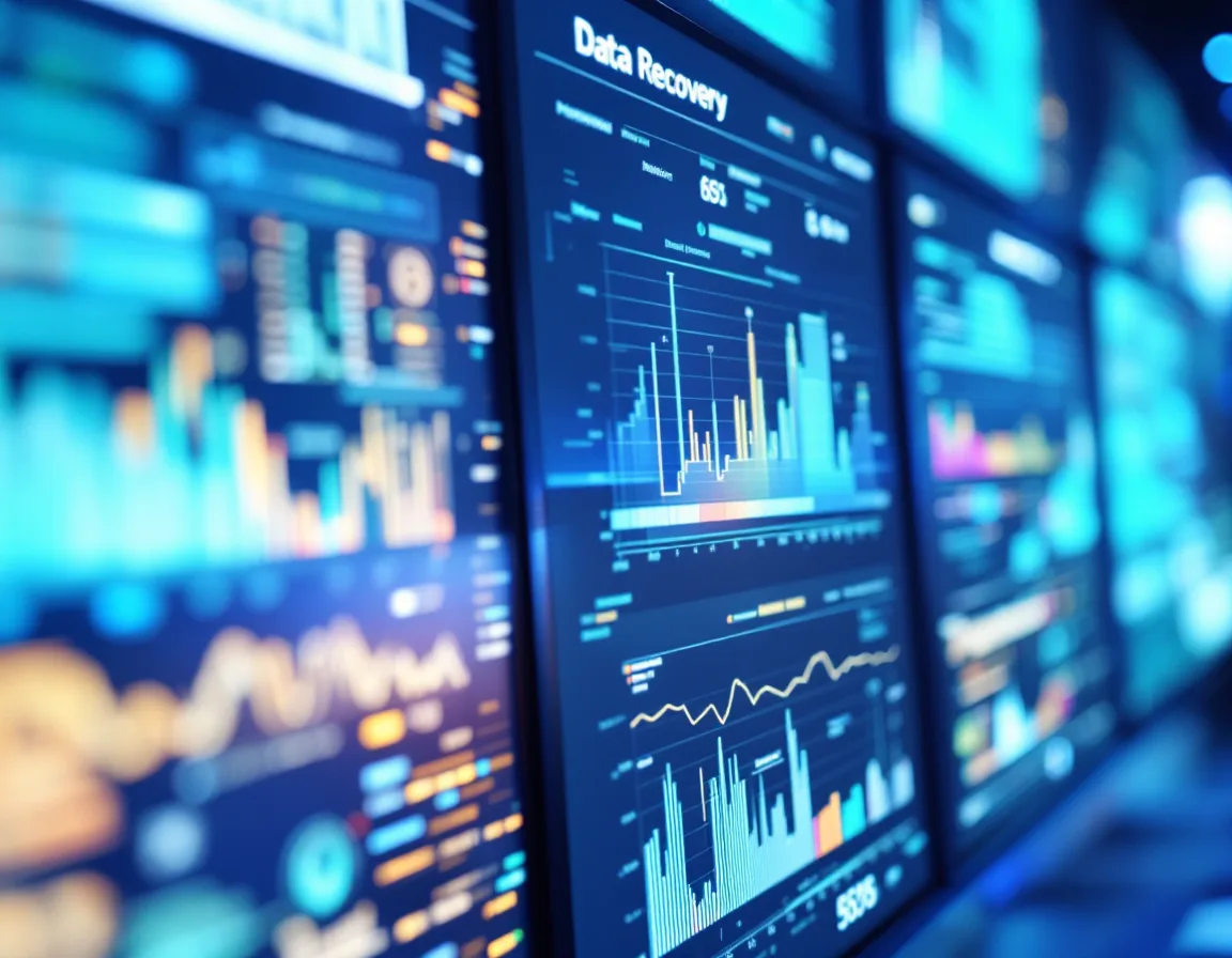 Data recovery dashboard showing systems being restored by business priority