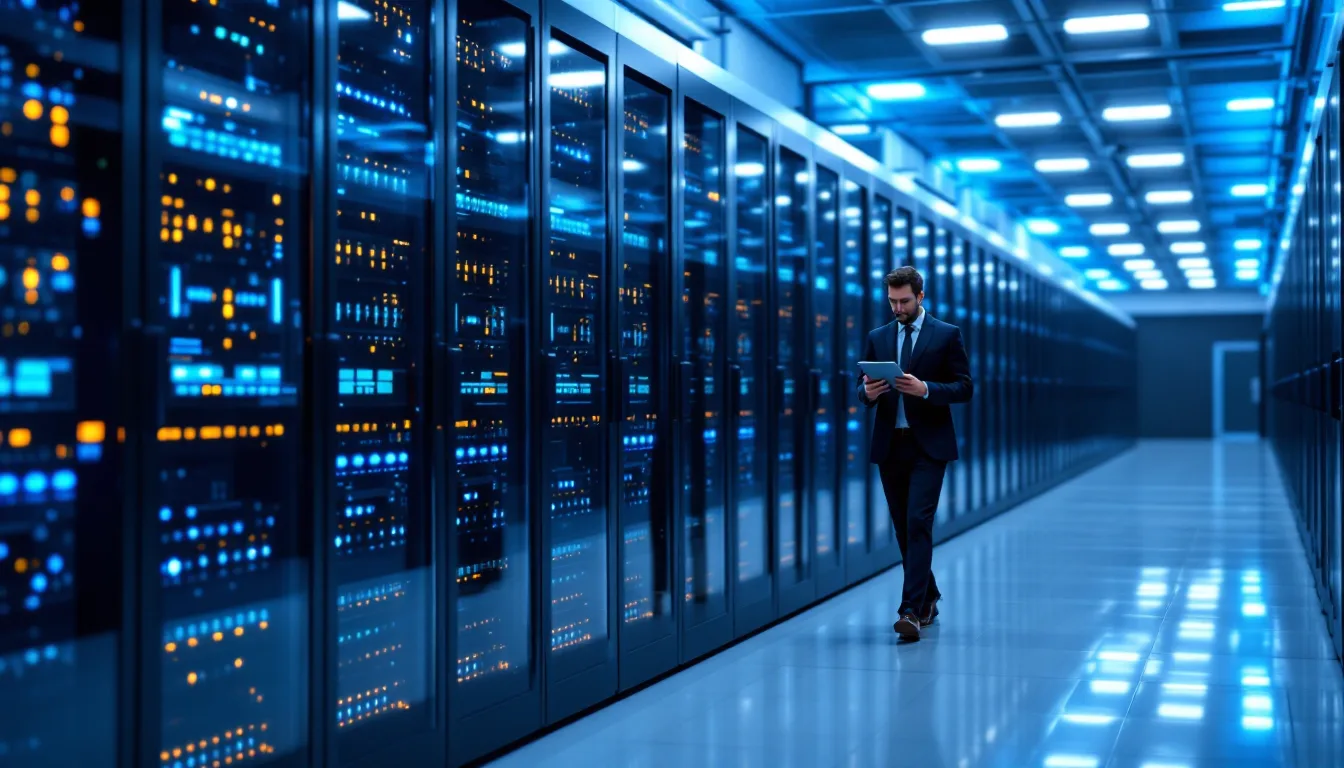 Secure enterprise data center supporting compliance-ready IT infrastructure for energy companies