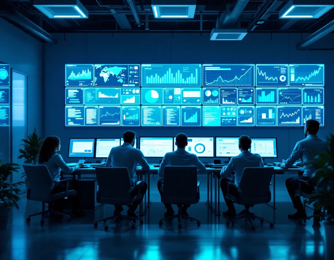 Managed IT services team proactively monitoring a Texas SMB network