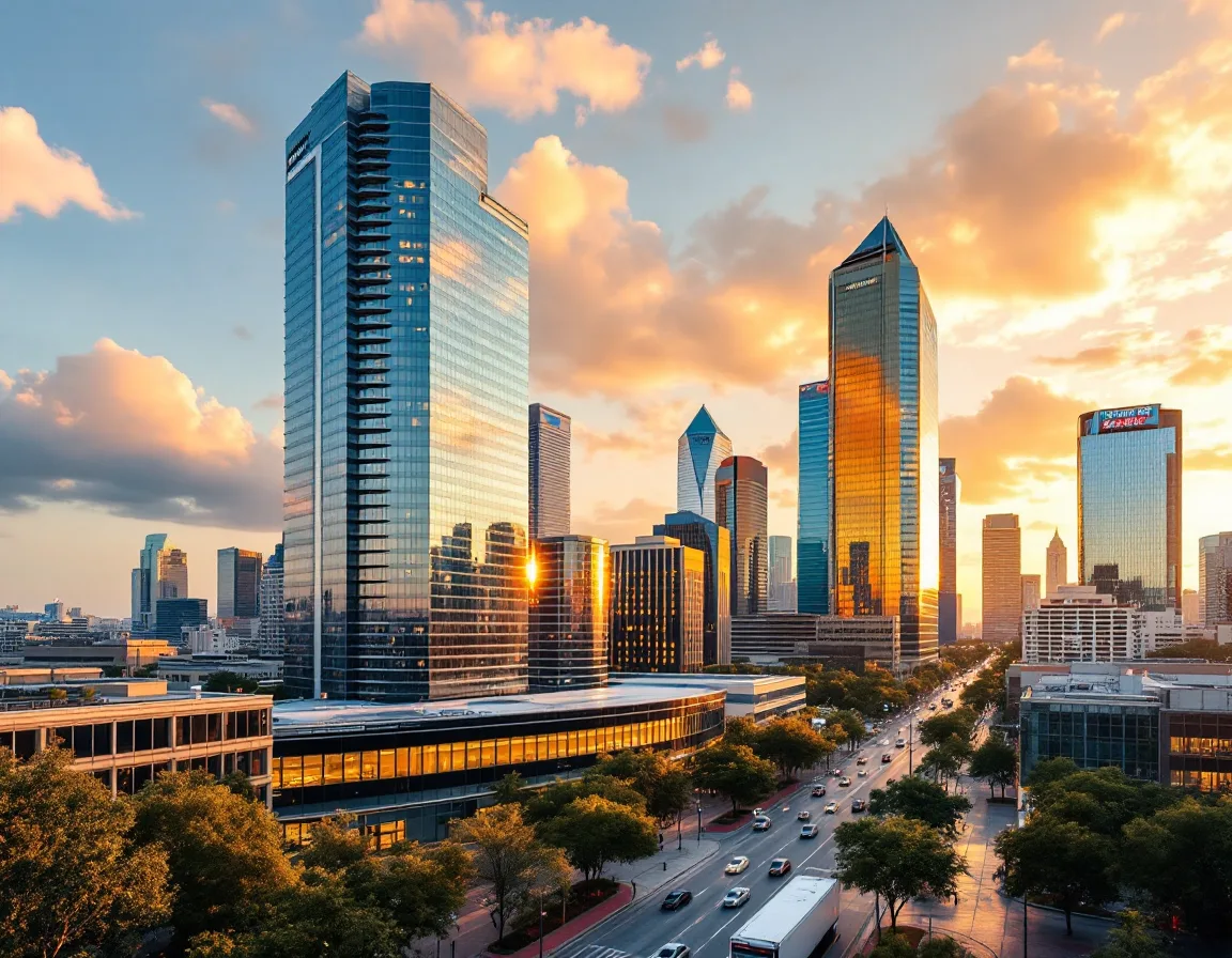 Houston energy and medical district skyline where businesses are ransomware targets