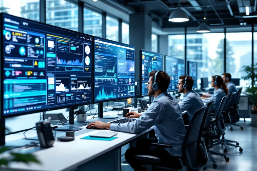Managed IT services and support team in The Woodlands, TX