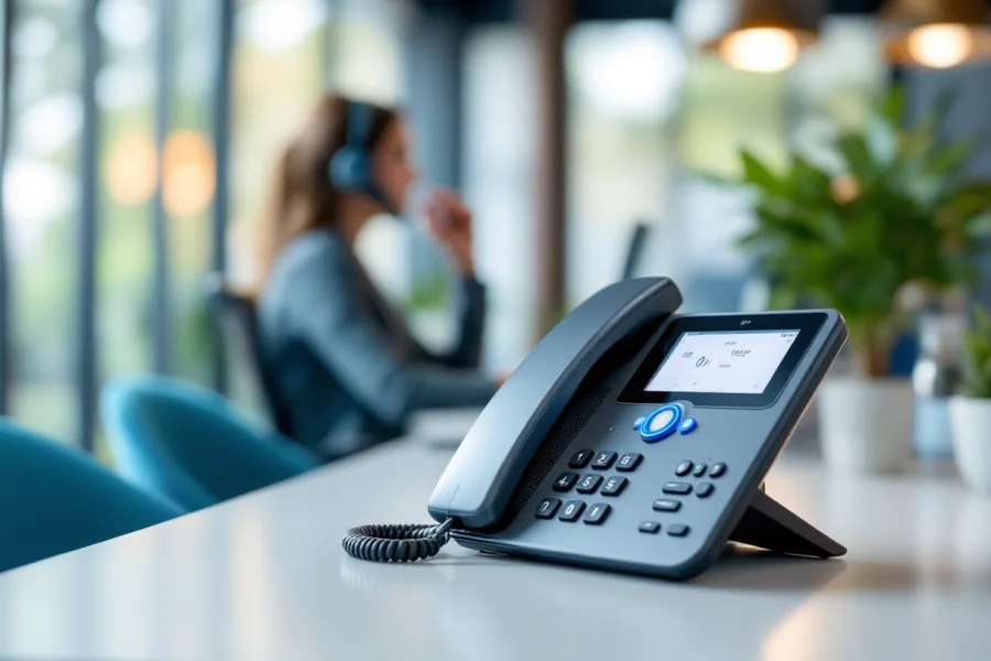 Managed business phone service for Woodlands offices