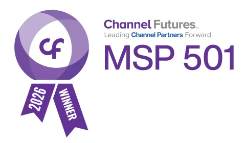 Channel Futures MSP 501 2026 winner badge