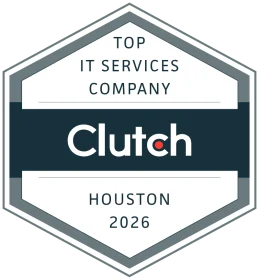 Top Clutch IT Services Company Houston 2026 badge