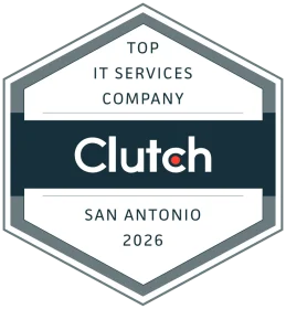 Top Clutch IT Services Company San Antonio 2026 badge