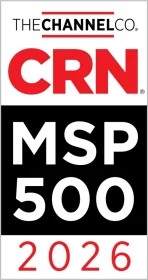 CRN MSP 500 2026 award badge from The Channel Co