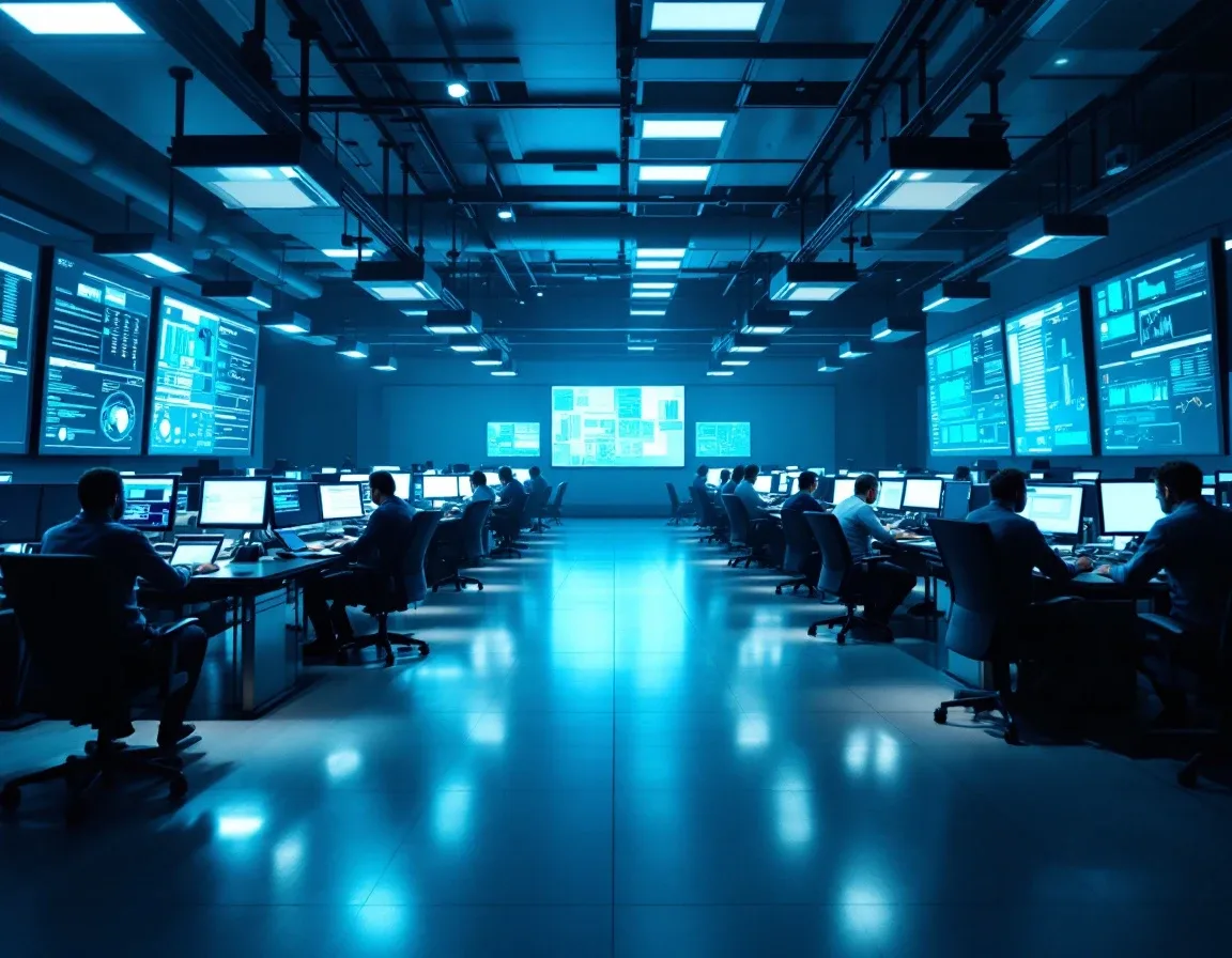 Enterprise scale national managed service provider operations center