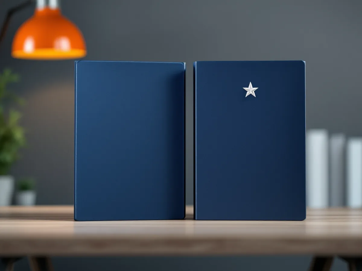 Two folders representing HIPAA and Texas SB 2610 as overlapping healthcare compliance frameworks