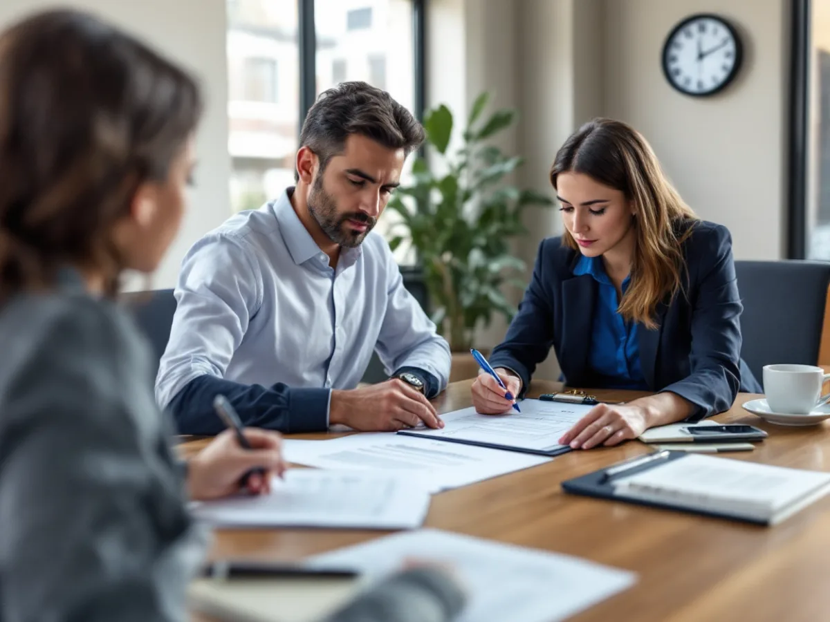 Texas business owner and attorney reviewing cyber insurance terms and a breach notification timeline after a ransomware attack