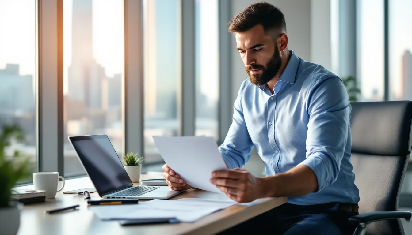 Houston business owner comparing Uprite and Centre Technologies managed IT service proposals
