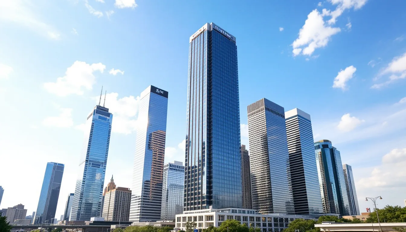 Houston Texas downtown skyline representing local managed IT services coverage