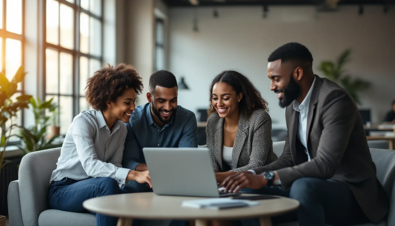 Independently owned Texas managed IT services team collaborating in a Houston office