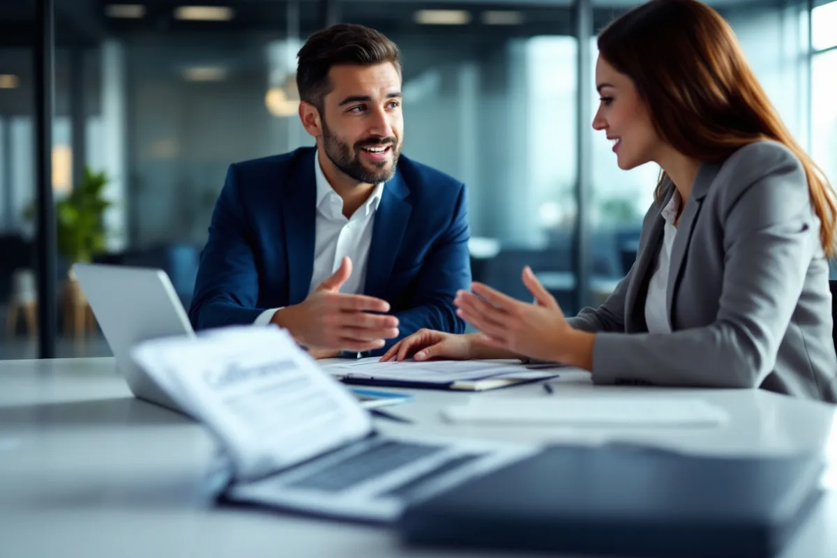 Compliance lead and IT consultant in a San Antonio conference room deciding which Microsoft 365 cloud their tenant belongs in